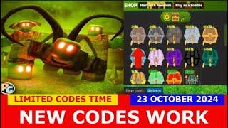 *NEW CODES* Zombie Defense ROBLOX | OCTOBER 23, 2024