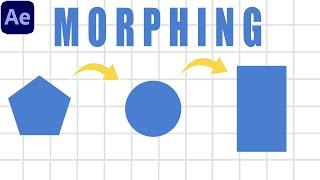 Motion Graphics 2D Morphing Animation | After Effects Tutorial