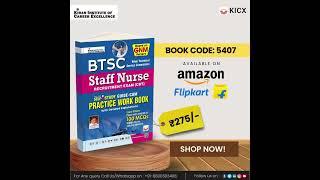  BTSC Bihar Technical Service Commission – Staff Nurse Guide & Practice Work Book