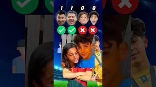 Ronaldo vs Messi vs Ronaldo Jr vs Thiago Messi - Ronaldo Asks 