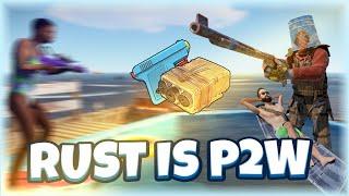 Outsmart Satchel Raiders in Rust with a Water Gun! (Rust Tips #1)