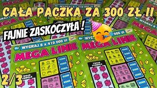 ZDRAPKI LOTTOMARATON Z PACZKĄ MEGA LINII ! CZĘŚĆ 2/3 ️ #zdrapki #scratchcards #wygrana #lotto