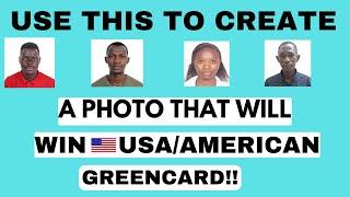 USE A PHOTO TOOL TO CROP A PICTURE THAT WILL WIN GREENCARD LOTTERY | DV2026 | DV 2025