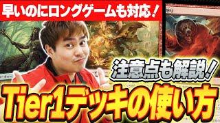 【MTG】手っ取り早く勝てるデッキを実演アリで教えます！【グルール果敢デッキ解説】