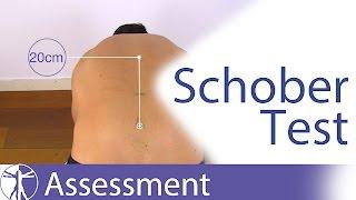 Schober Test for Lumbar Spine Flexion