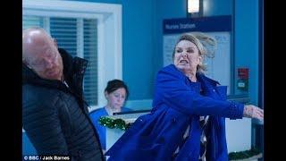 EastEnders - Cora Cross Slaps Max Branning (29th December 2017)