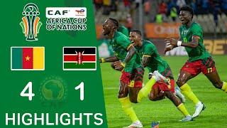 Cameroun 4-1 Kenya  Résumé | Éliminatoires de la Coupe d'Afrique des Nations