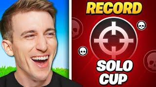 Trying to Set My Elim RECORD (Solo Victory Cup)