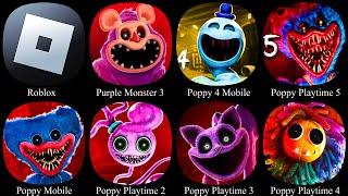 Poppy Playtime Chapter 4 Mobile,Poppy 5 Playtime,Poppy Playtime Chapter 1 2 3,Roblox Mobile