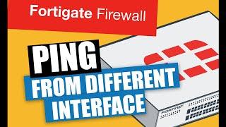 firewall training for beginners - How to Ping from a different interface ?