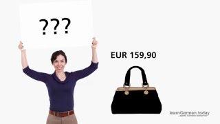 Zahlen auf Deutsch: Preise