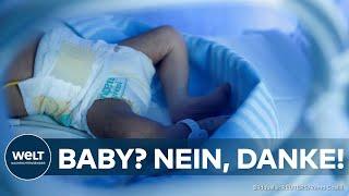 GERMANY: Baby boom over? Germans don't want any more children - crises are destroying family plans!