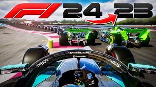 Playing F1 23 With The CURRENT F1 24 Cars!