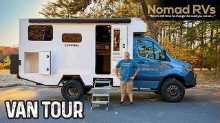 The Smallest Class C Adventure RV on the Market! 2025 EUPHORIA By Nomad RVs | Sprinter AWD WINTER