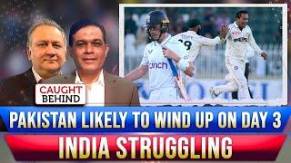 Pakistan Likely To Wind Up On Day 3 | India Struggling | Caught Behind