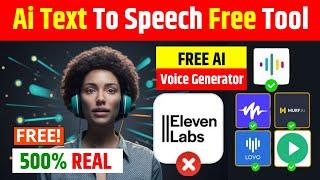 Free Ai Voice Generator | Elevenlabs Alternative Free | Text To Speech Ai Voice Generator | Ai Voice