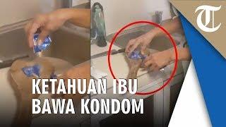 Pemuda Ketahuan Bawa Kondom di Dompet, Ibunya Hukum 'Potong' Pakai Pisau Dapur