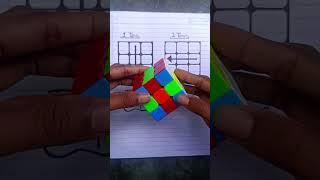 Only two move easy cube pattern #shorts#EASY MOVEMENT#CU.. #3x3x3#