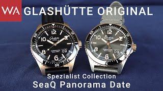 Hands-on: Glashütte Original SeaQ Panorama Date. New! Bicolor and Red Gold