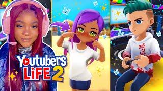 Becoming the most FAMOUS YOUTUBER in Youtubers Life 2 