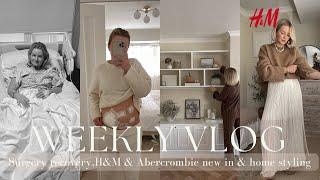 H&M & ABERCROMBIE NEW IN, SURGERY RECOVERY, COSY HOME STYLING / LAURA BYRNES