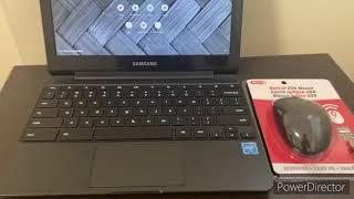 How to connect a wireless a USB mouse to any laptop or chromebook