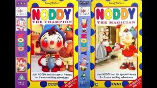 Noddy the Champion (BBCV 5798) / Noddy the Magician (BBCV 5911) 1996 UK VHS