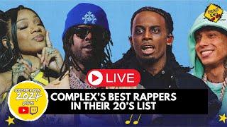 Complex’s Best 20 Rappers In Their 20’s List