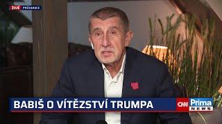 Babiš: Trump je nejlepším řešením pro Evropu i svět. Hnutí ANO má totožný program