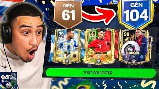 PACK OPENING RONALDO 99 ! 15.000FC POINT POUR LES 104 GEN 