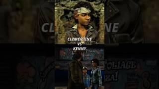 Clementine VS Kenny (Telltale TWD)