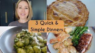 3 FAMILY FRIENDLY DINNER IDEAS | QUICK, SIMPLE & DELICIOUS RECIPES | Kerry Whelpdale