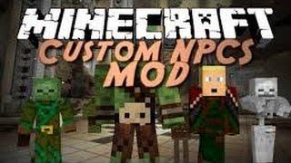 Обзор Модов #11 Custom Npc Люди