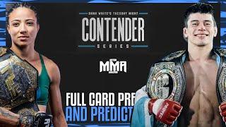 Contender Series 2024: Week 7 Full Card Preview and Predictions