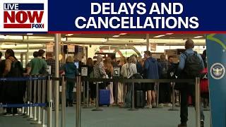 Delays & Cancellations: Holiday travel impacted by severe weather | LiveNOW from FOX