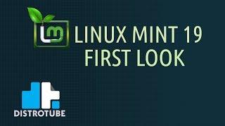 Linux Mint 19 "Cinnamon" Installation and First Look