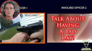 Officer Has To Overcome Being Hit And His Firearm Malfunctioning
