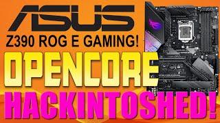 ASUS Z390 E GAMING with Intel i9-9900K Opencore 0.5.7 Hackintosh & Benchmarks!