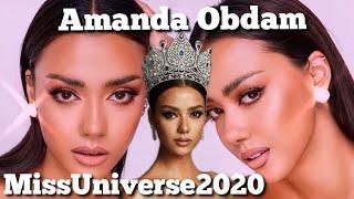 Amanda Obdam From Thailand She is MissUniverse2020 #MissUniverse2020 #BangBang #BTS