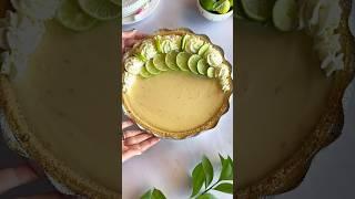 This Key lime pie recipe is a keeper! Creamy, citrusy, sweet, well balanced. Recipe in description.