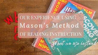 Our Experience with Mason's Reading Lessons + What We Use Instead | Charlotte Mason Homeschool