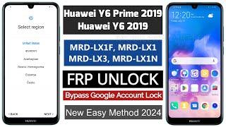 Huawei Y6 2019 Mrd lx1f Frp Bypass 2024 | Huawei Y6 Prime 2019 Frp Bypass 2024 | Huawei y6 2019 Frp