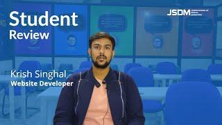 Digital Marketing Course Review | Krish Singhal | JSDM - Best Institute for Digital Marketing Course