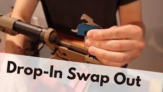 Replace an AR Trigger With A Drop-In Trigger