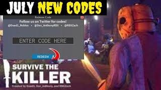 Active Codes * Survive The Killer Codes - Roblox Survive The Killer Codes 2022 - Survive The Killer