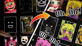 FNIA Ultimate Custom Night DEE DEE'S ROSTER | FNaF Ultimate Custom Night (speed draw)