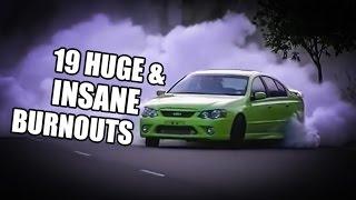 19 HUGE & INSANE Burnouts