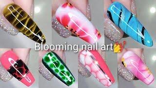 12+ Blooming gel nail art | Simple nail art designs️#nails #nailart #naildesign #nailpolish #nail