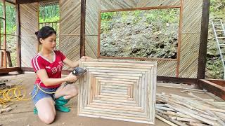 Upgrading the House Frame with Spray Paint & Wood Wall Panels | Forest Life Cabin – LTtivi