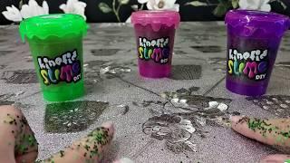 НАБОРЫ  SLIME DIY /  СЛАЙМЫ ИЗ ПОРОШКА / VALERIA HAPPY